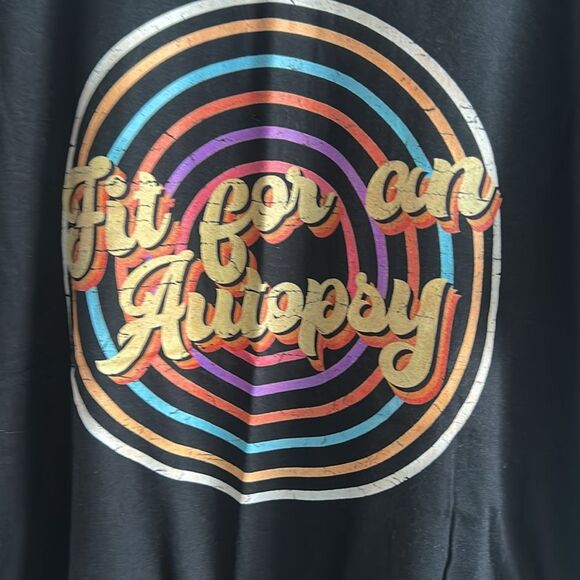 Fit for an Autopsy Band Tee Black Size XL - Picture 2 of 4